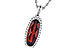 M318-66340: NECK 1.75 GARNET 1.87 TGW