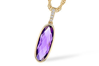 M318-72686: NECK 1.67 AMETHYST 1.70 TGW