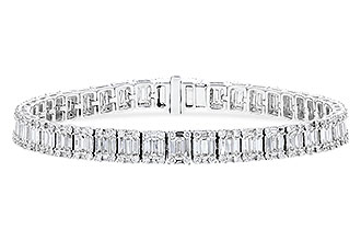 M319-57240: BRACELET 2.72 TW BAGUETTES 4.10 TW