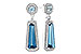 M319-59059: EARR 2.28 TW BLUE TOPAZ 2.54 TGW