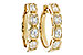 M319-60822: EARRINGS 1.10 TW EMERALD CUTS