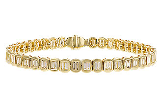 M320-46340: BRACELET 2.30 TW BAGUETTE (7")