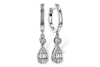 M320-46359: EARRINGS .11 BAG .28 TW