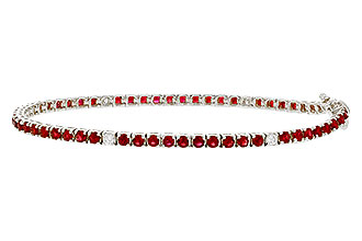 M320-47268: BRACELET 3.04 RUBY 3.29 TGW (7")