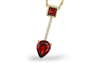M320-48104: NECKLACE 2.15 GARNET 2.20 TGW