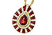 M320-49977: NECK 2.05 TW RUBY 2.29 TGW (7x5MM PS)