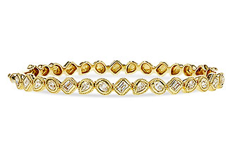 M320-53622: BANGLE 1.00 TW FANCY CUT DIAS
